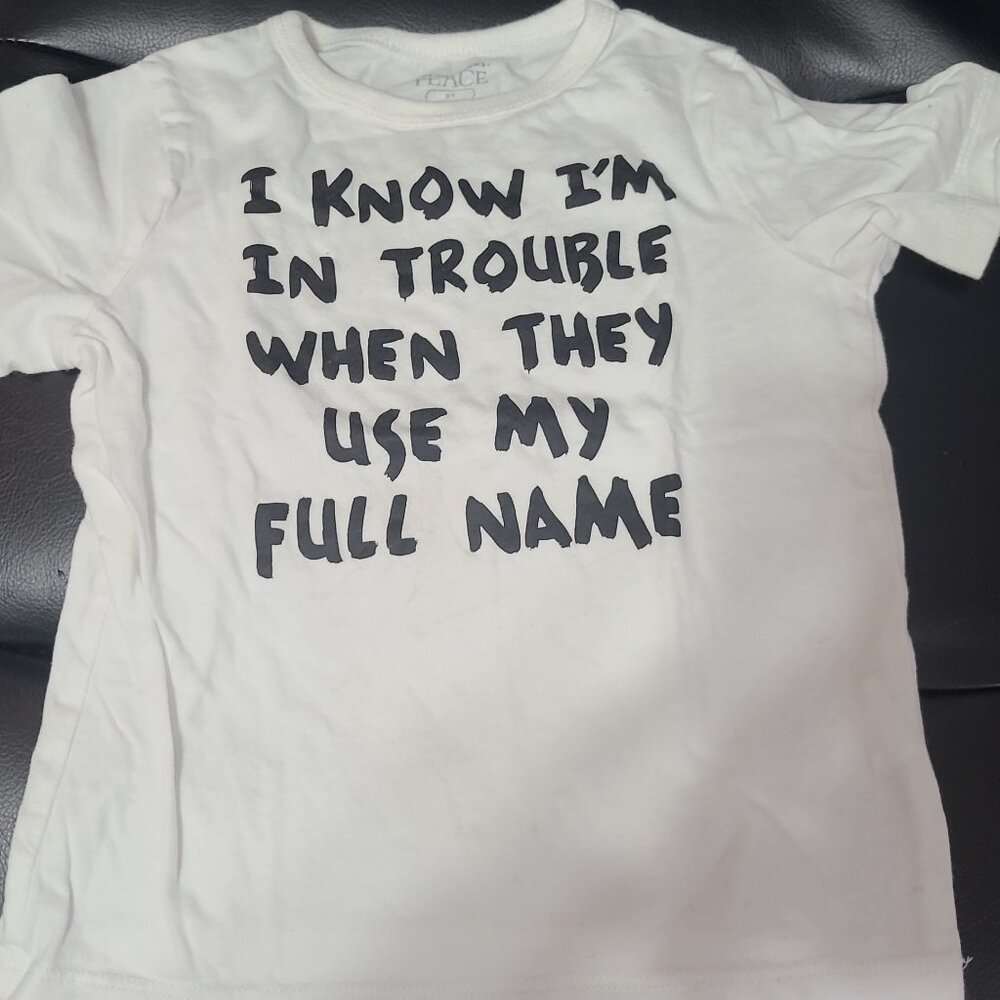 Children's Place Size 2T Adorable Shirt